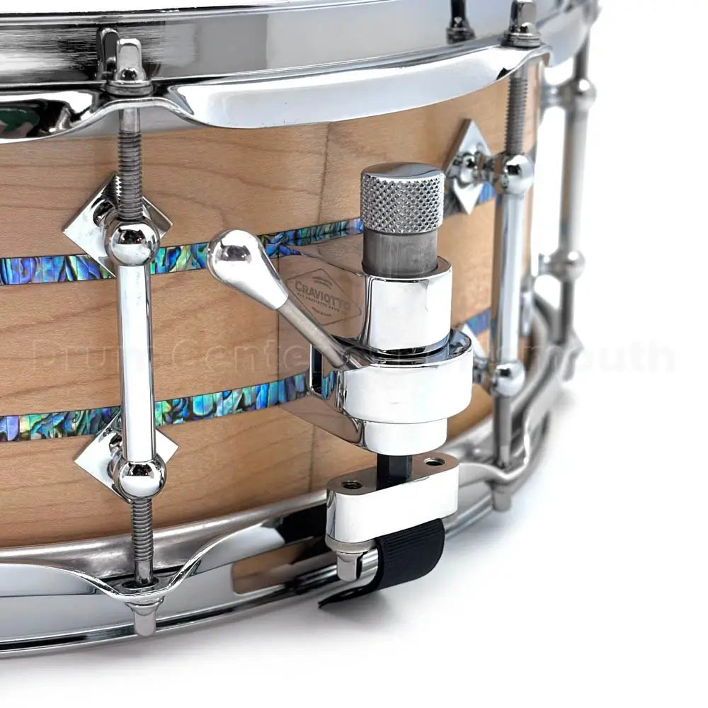 Craviotto President's Collection Maple Snare Drum 14x5.5 w/Double Inlays - Drum Center Of Portsmouth