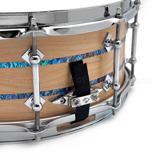 Craviotto President's Collection Maple Snare Drum 14x5.5 w/Double Inlays - Drum Center Of Portsmouth