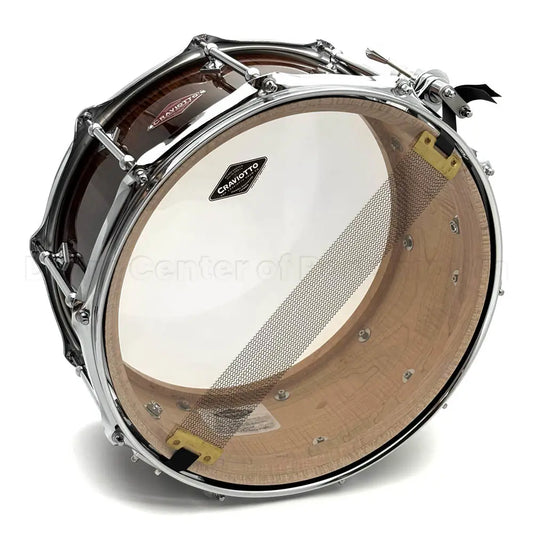 Craviotto Private Reserve Curly Maple Snare Drum 14x6.5 Walnut Fade - Drum Center Of Portsmouth