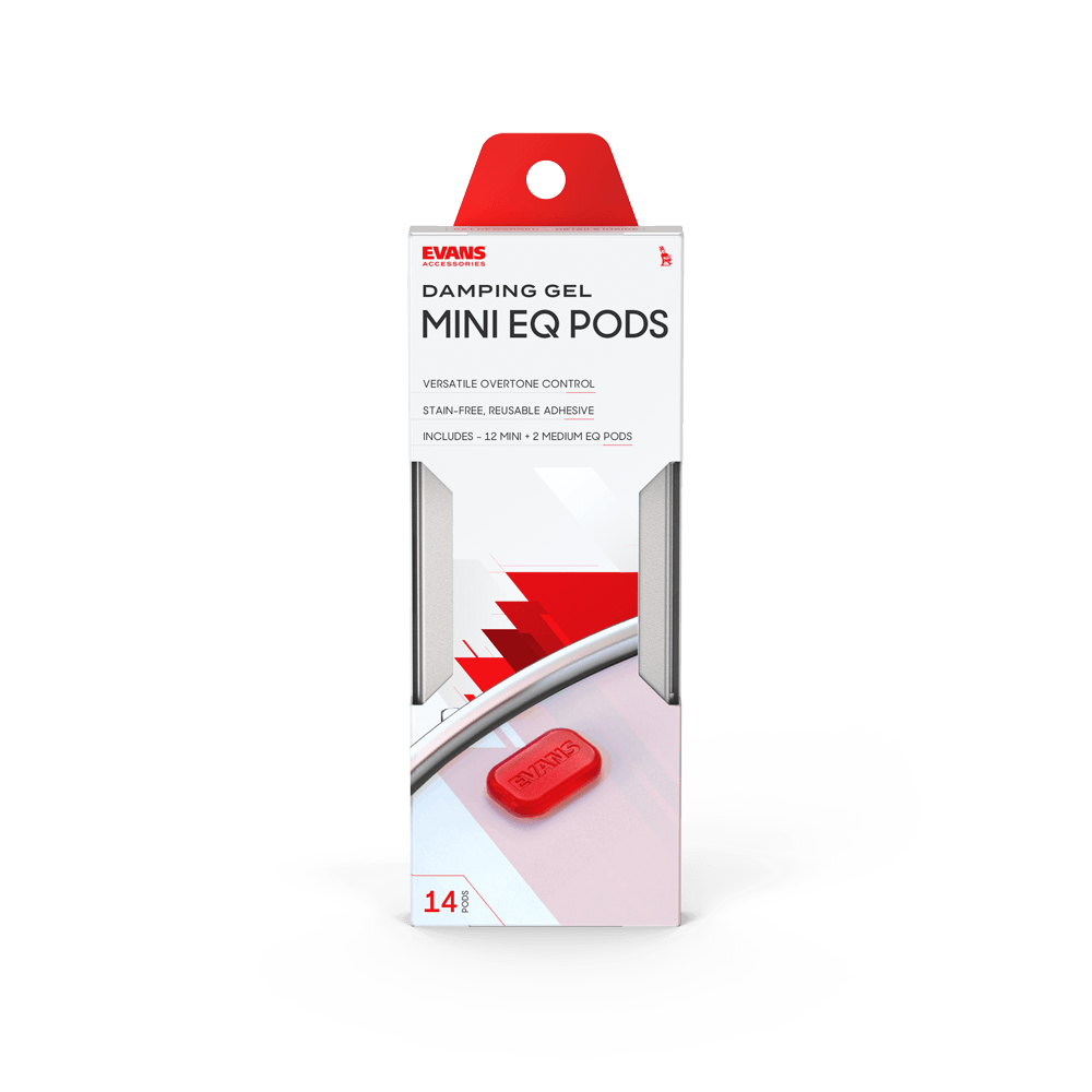 Evans Mini EQ Pods Drum Damper Gels - Drum Center Of Portsmouth