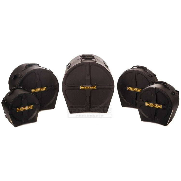 Hardcase HJAZZ 5pc Drum Case Set