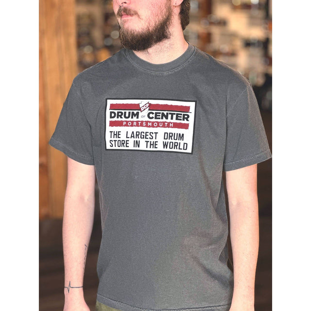 DCP Apparel : T-Shirt with DCP Sign Pepper Large - Drum Center Of Portsmouth