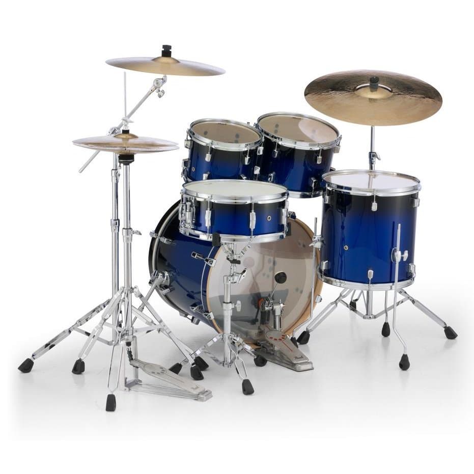 Pearl Decade Maple 5pc Drum Set w/20BD Kobalt Blue Fade