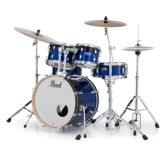 Pearl Decade Maple 5pc Drum Set w/20BD Kobalt Blue Fade