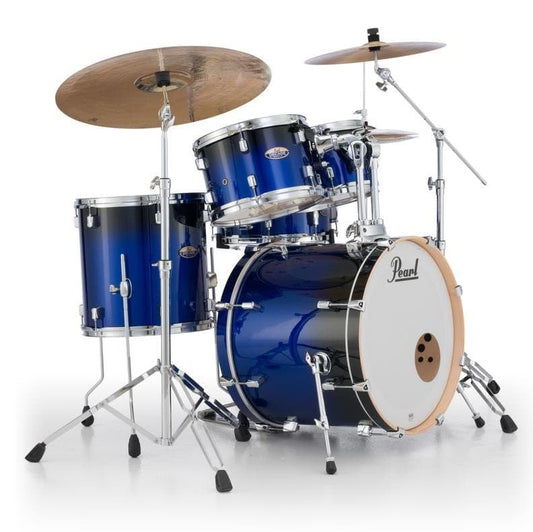 Pearl Decade Maple 5pc Drum Set w/20BD Kobalt Blue Fade