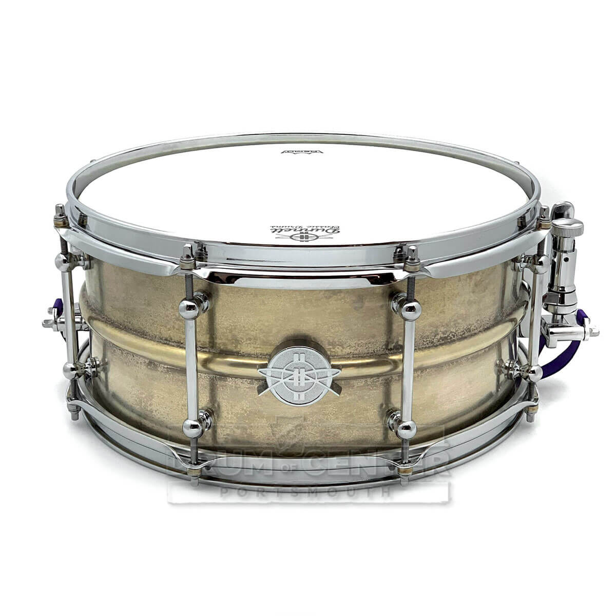 Dunnett Classic 2N Brass Snare Drum Antique Pewter 14x6.5 - Drum Center Of Portsmouth