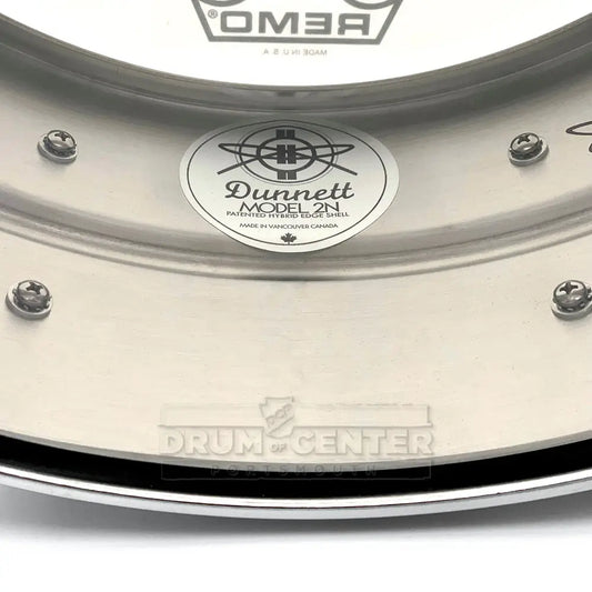 Dunnett Classic 2N Stainless Steel Snare Drum 14x5.5 - Drum Center Of Portsmouth