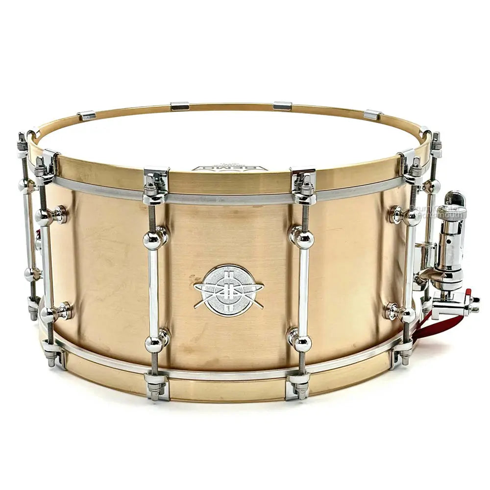 Dunnett Classic Model K Kast Bronze Snare Drum 14x7 w/Cold Rolled Bronze Hoops - Drum Center Of Portsmouth