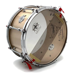 Dunnett Classic Model K Kast Bronze Snare Drum 13x7 Antique Penny