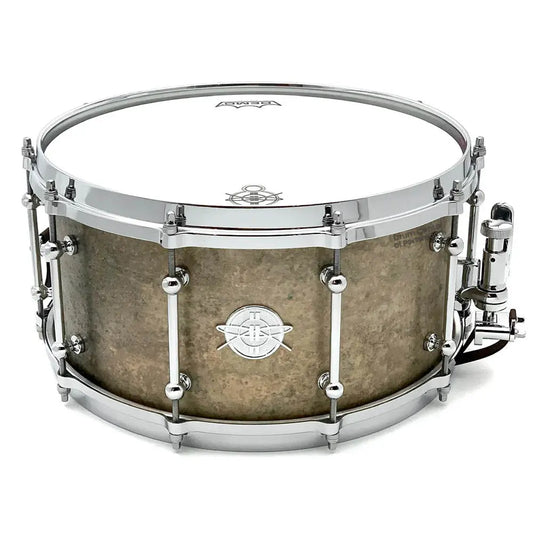 Dunnett Classic Model K Kast Bronze Snare Drum 14x7 Antique Finish - Drum Center Of Portsmouth