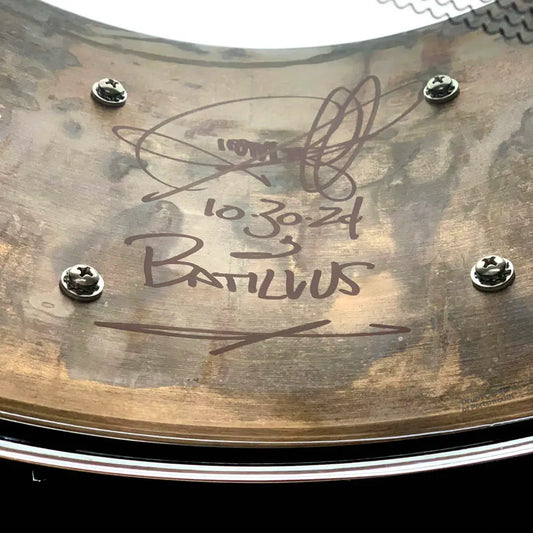 Dunnett Classic Model K Kast Bronze Snare Drum 14x7 Antique Finish - Drum Center Of Portsmouth