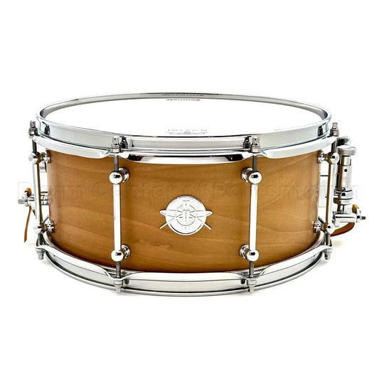 Dunnett Classic MonoPly Milkwood Snare Drum 14x6.5 Satin Natural - Drum Center Of Portsmouth