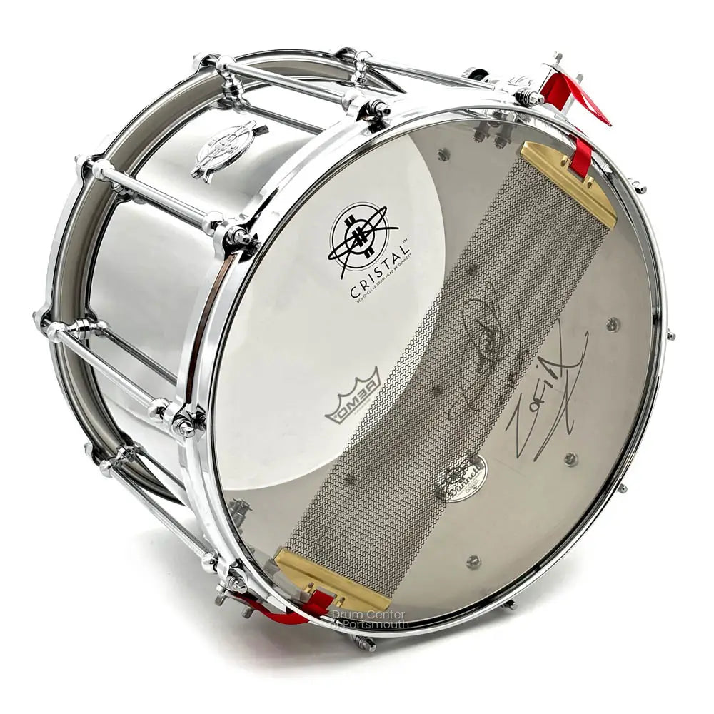 Dunnett Classic Stainless Steel Snare Drum 14x10 Polished w/Die Cast Hoops - Drum Center Of Portsmouth
