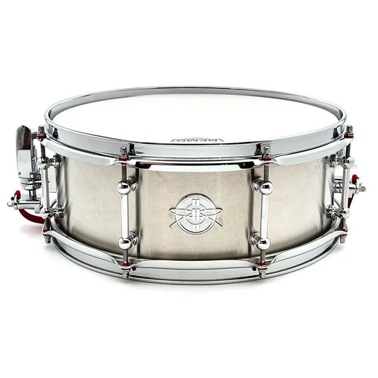 Dunnett Classic Stainless Steel Snare Drum 14x5.5 Brushed - Drum Center Of Portsmouth