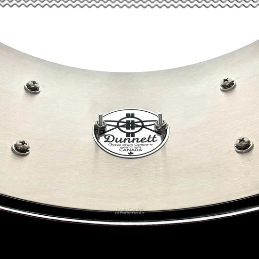 Dunnett Classic Stainless Steel Snare Drum 14x5.5 Brushed - Drum Center Of Portsmouth