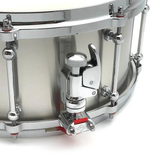 Dunnett Classic Stainless Steel Snare Drum 14x6.5 Brushed w/Die Cast Hoops - Drum Center Of Portsmouth