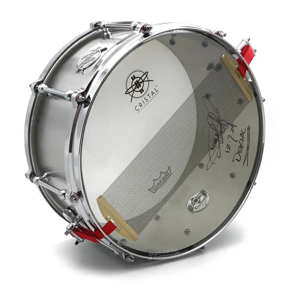 Dunnett Classic Stainless Steel Snare Drum 14x6.5 Brushed w/Die Cast Hoops - Drum Center Of Portsmouth