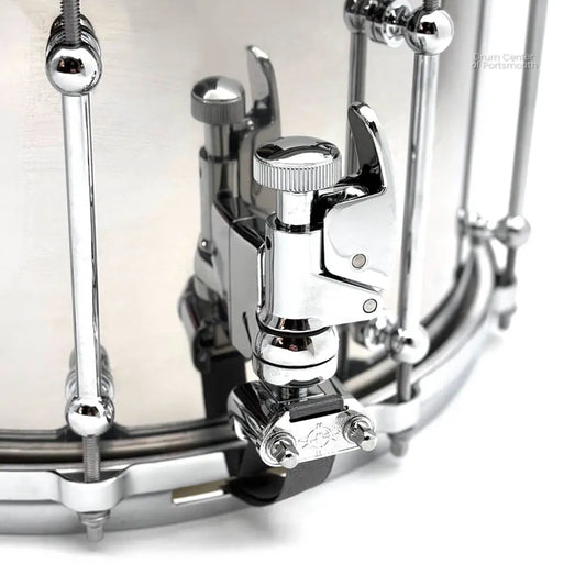 Dunnett Classic Stainless Steel Snare Drum 14x8 Polished w/Die Cast Hoops - Drum Center Of Portsmouth