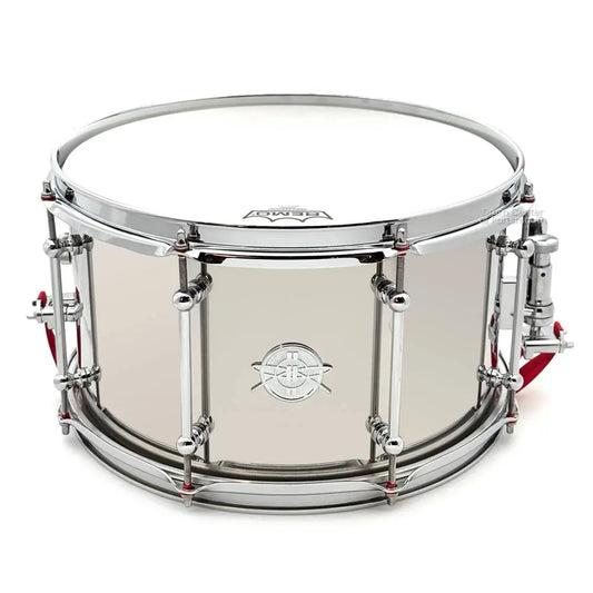 Dunnett Classic Stainless Steel Snare Drum 14x8 Polished - Drum Center Of Portsmouth