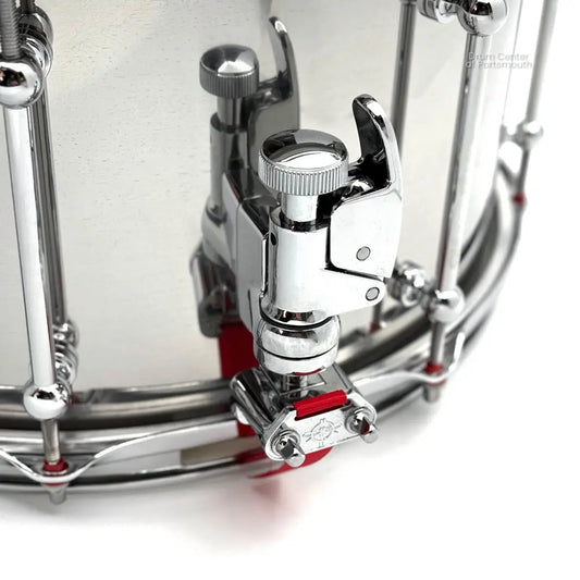 Dunnett Classic Stainless Steel Snare Drum 14x8 Polished - Drum Center Of Portsmouth