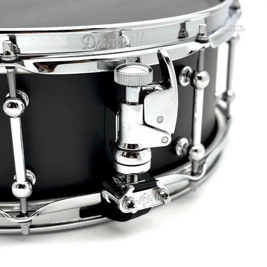 Dunnett Classic Titanium Snare Drum 14x5.5 Matte Black - Drum Center Of Portsmouth
