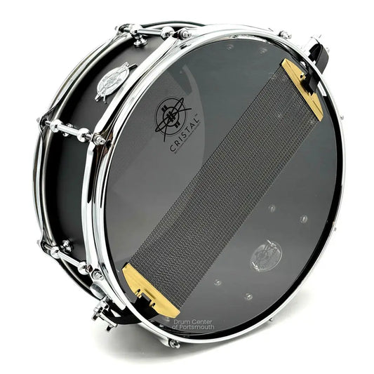 Dunnett Classic Titanium Snare Drum 14x5.5 Matte Black - Drum Center Of Portsmouth