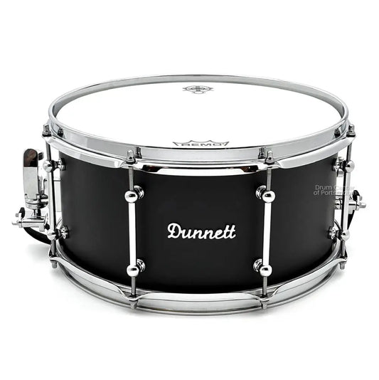 Dunnett Classic Titanium Snare Drum 14x7 Matte Black - Drum Center Of Portsmouth