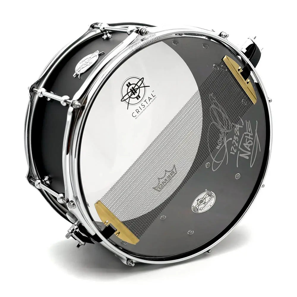 Dunnett Classic Titanium Snare Drum 14x7 Matte Black Dunnett Classic Titanium Snare Drum 14x7 Matte Black