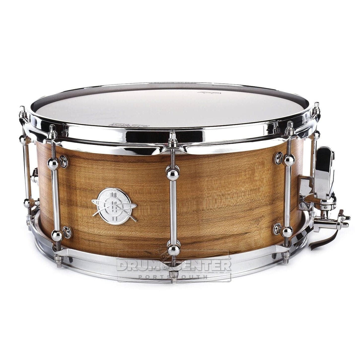 Dunnett Classic MonoPly Maple Snare Drum 14x6.5 Satin Natural