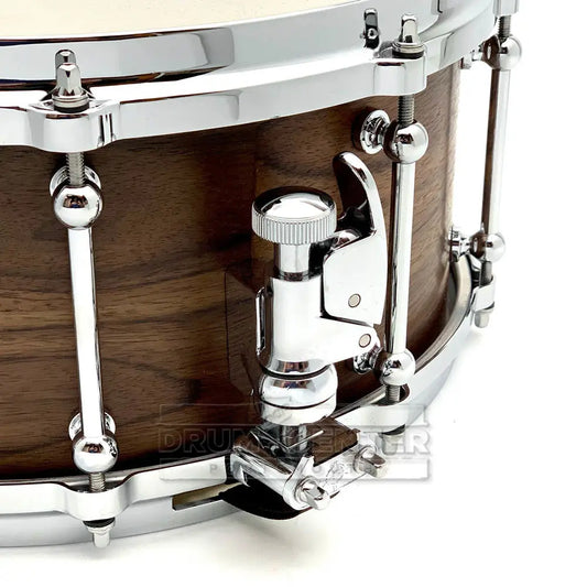Dunnett Classic MonoPly X Walnut Snare Drum 14x6.5 10-Lug w/Die Cast Hoops - Drum Center Of Portsmouth