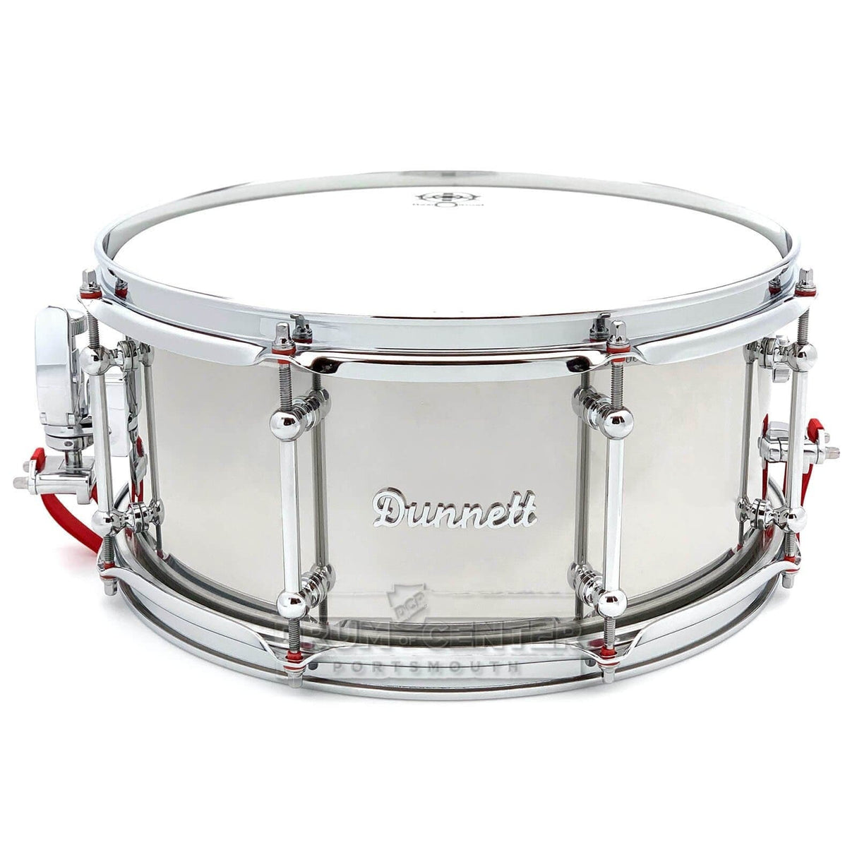 Dunnett Classic Stainless Steel Snare Drum 14x6.5 Polished