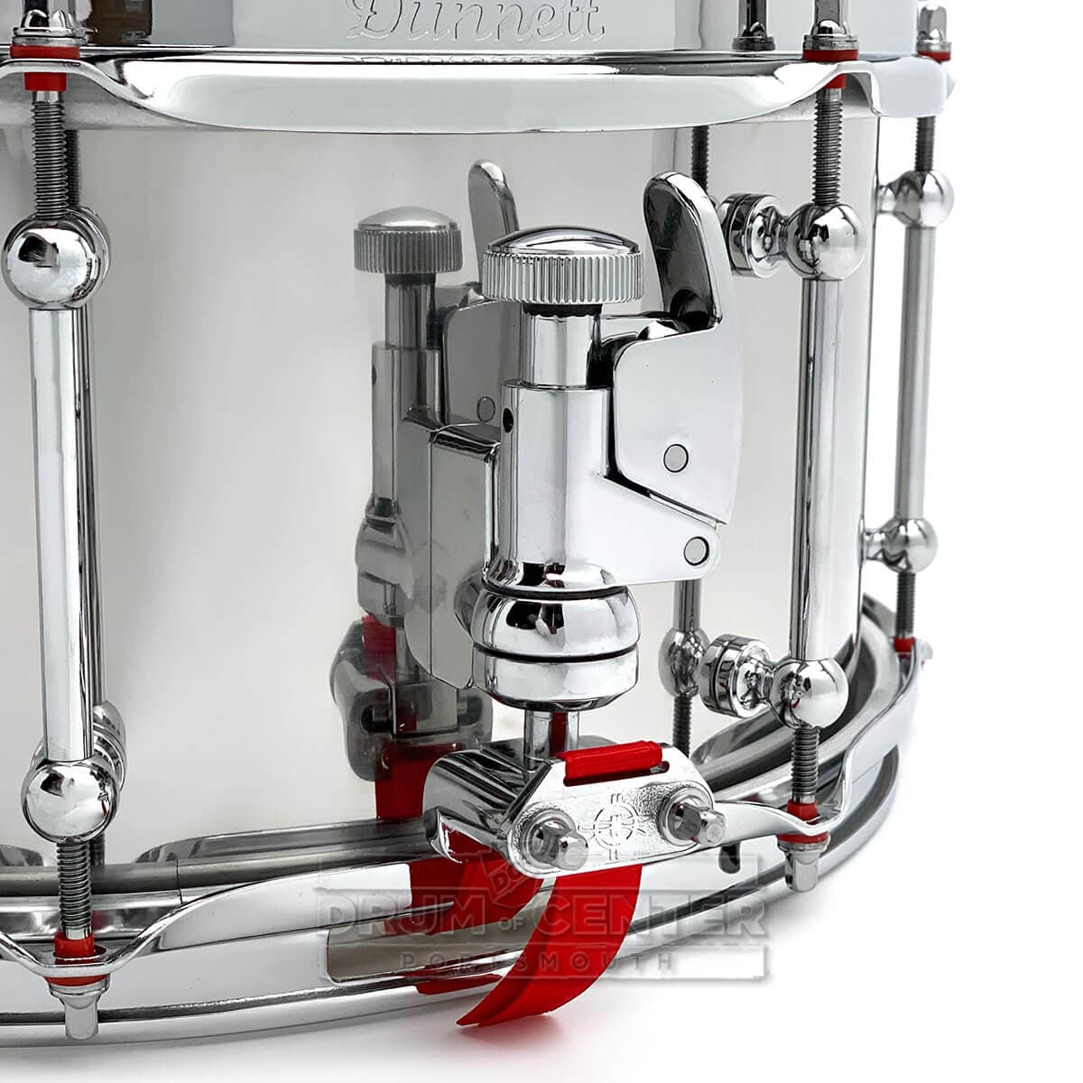 Dunnett Classic Stainless Steel Snare Drum 14x6.5 Polished