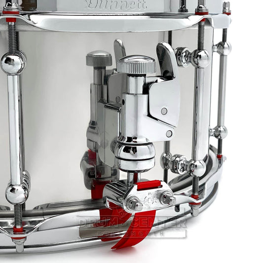 Dunnett Classic Stainless Steel Snare Drum 14x6.5 Polished
