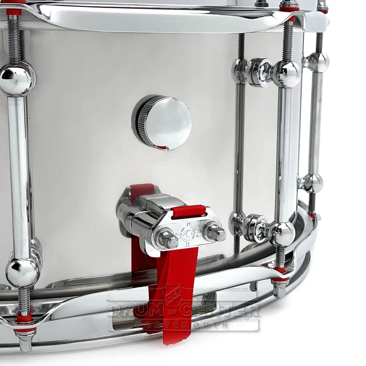 Dunnett Classic Stainless Steel Snare Drum 14x6.5 Polished