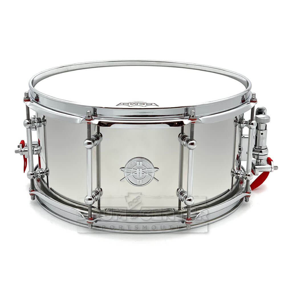 Dunnett Classic Stainless Steel Snare Drum 14x7 Polished - Drum Center Of Portsmouth