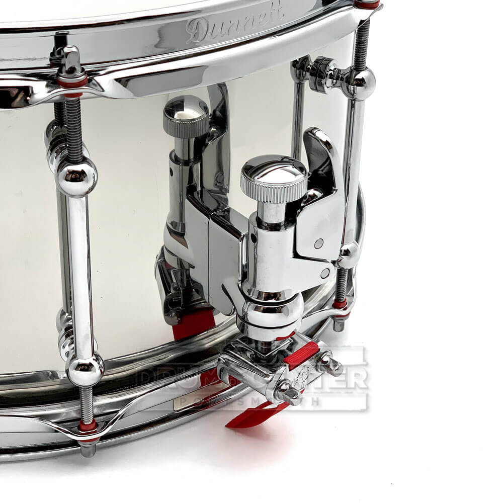 Dunnett Classic Stainless Steel Snare Drum 14x7 Polished - Drum Center Of Portsmouth