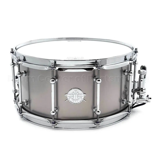 Dunnett Classic Titanium Snare Drum 14x7 10-Lug Raw - Drum Center Of Portsmouth