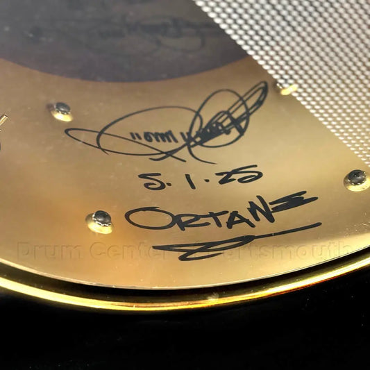 Dunnett Classic Titanium Tourbillon Snare Drum 14x6.5 Black w/Gold Hardware - Drum Center Of Portsmouth