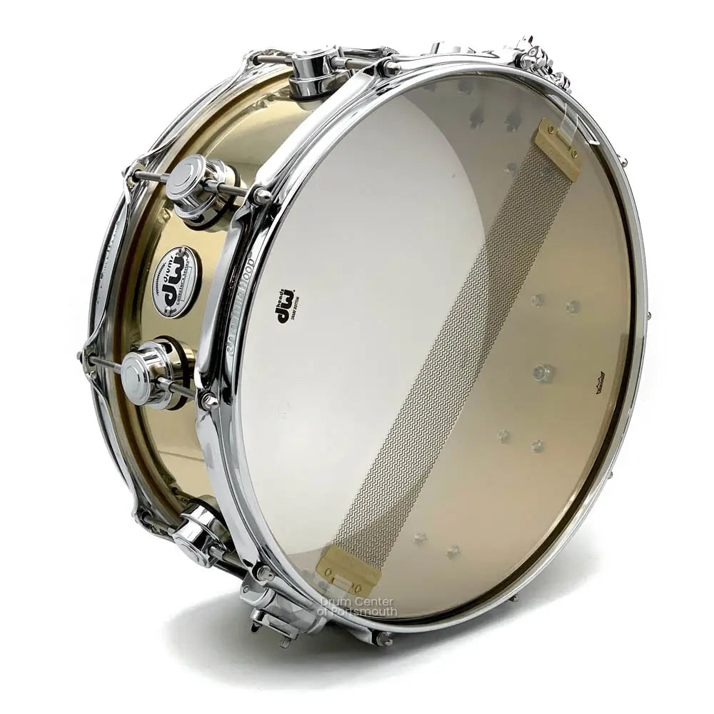 DW Collectors Bell Brass Snare Drum 14x5.5 - Drum Center Of Portsmouth