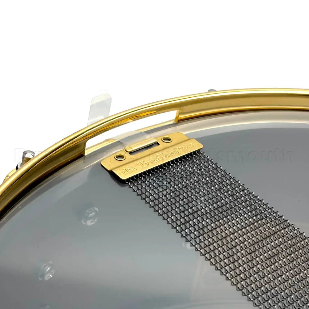 DW Collectors Black Nickel Over Brass Snare Drum 14x6.5 Gold Hardware - Drum Center Of Portsmouth