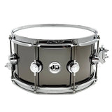 DW Collectors Black Nickel Over Brass Snare Drum 13x7 Chrome Hardware - Drum Center Of Portsmouth
