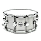 DW Collectors Cast Aluminum Snare Drum 14x6.5 Chrome Hardware - Drum Center Of Portsmouth