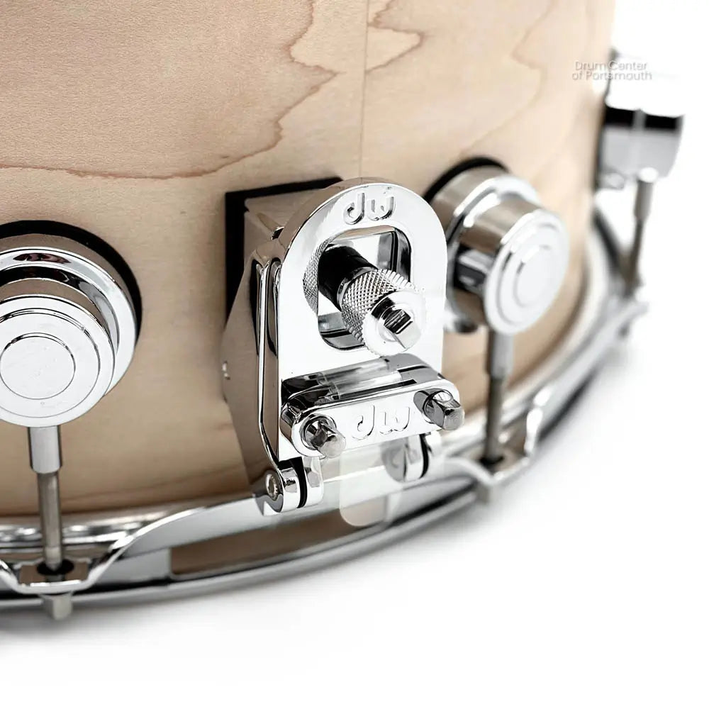 DW Collectors Maple Snare Drum 14x10 Satin Natural - Drum Center Of Portsmouth