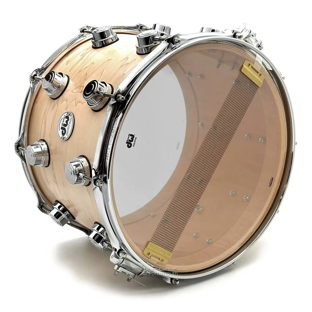 DW Collectors Maple Snare Drum 14x10 Satin Natural - Drum Center Of Portsmouth