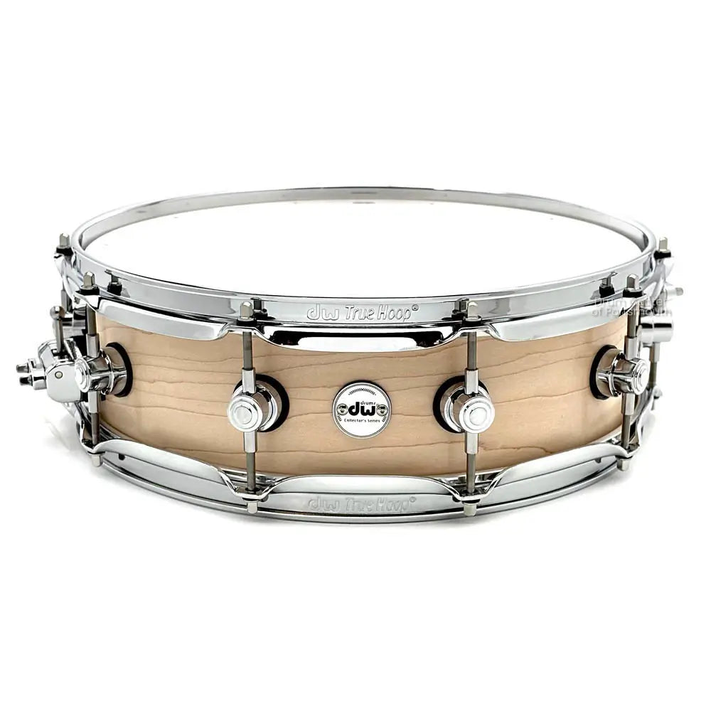 DW Collectors Maple Snare Drum 14x4 Satin Natural - Drum Center Of Portsmouth