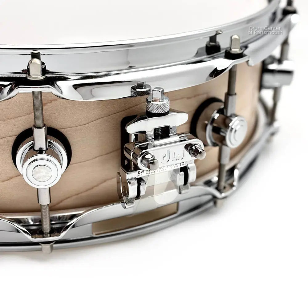 DW Collectors Maple Snare Drum 14x4 Satin Natural - Drum Center Of Portsmouth