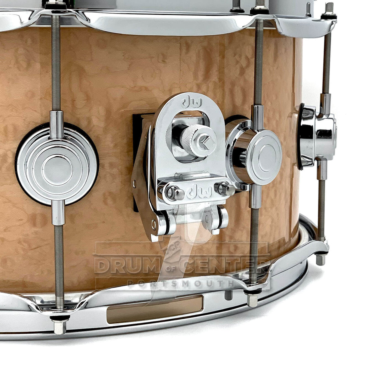 DW Collectors SSC Maple Snare Drum 14x6.5 Exotic Teardrop Maple - Drum Center Of Portsmouth