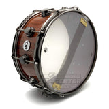 DW Collectors Purpleheart Snare Drum 14x6.5 Exotic Tiger Wood w/Black Nickel Hardware - Drum Center Of Portsmouth