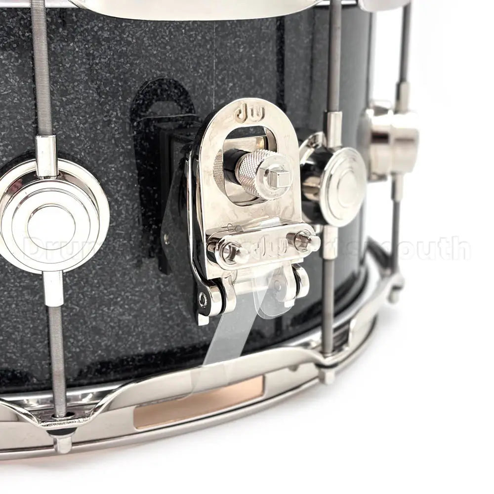 DW Collectors SonicPly Snare Drum 14x6.5 Black Ice w/Nickel Hw - Drum Center Of Portsmouth