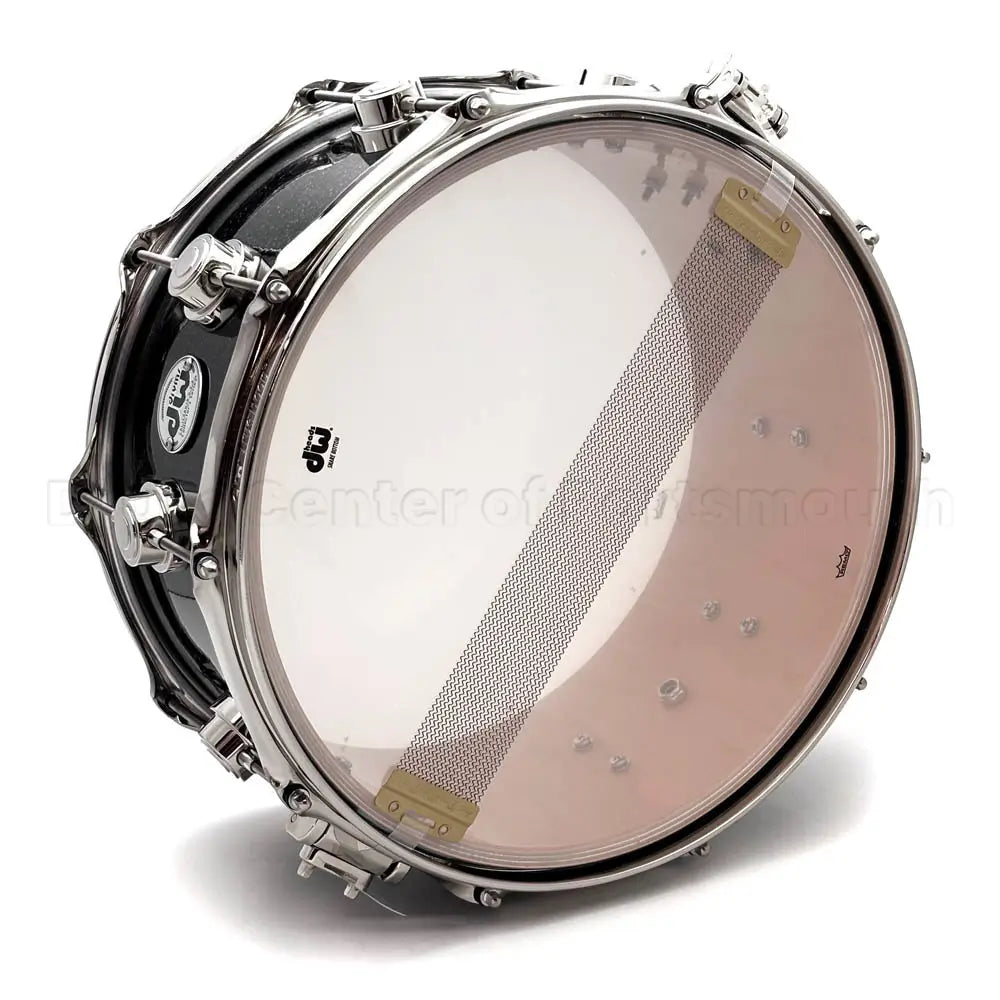 DW Collectors SonicPly Snare Drum 14x6.5 Black Ice w/Nickel Hw - Drum Center Of Portsmouth